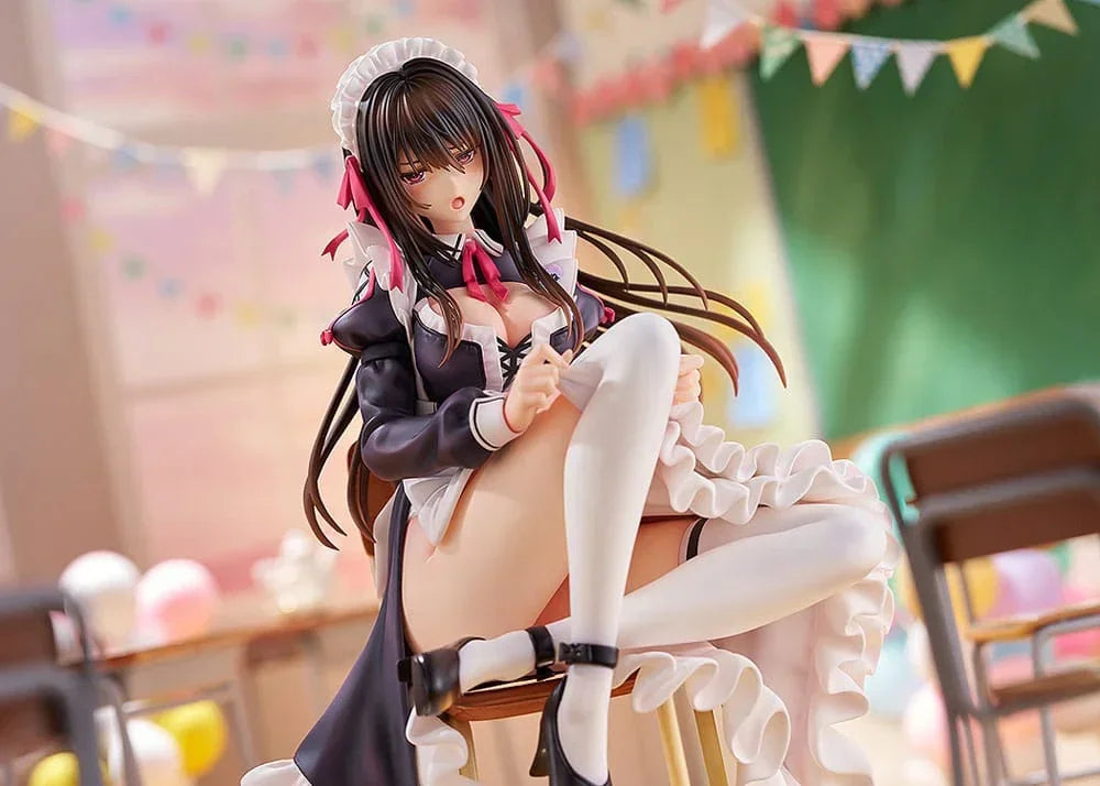 Hanikami Kanojo PVC Figur 1/6 Maid Maison Kasane Minazumi Illustration av Piromizu 21 cm DMM Factory