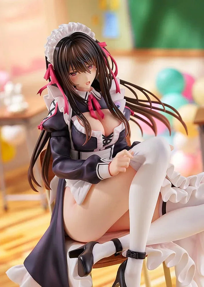 Hanikami Kanojo PVC Figur 1/6 Maid Maison Kasane Minazumi Illustration av Piromizu 21 cm DMM Factory