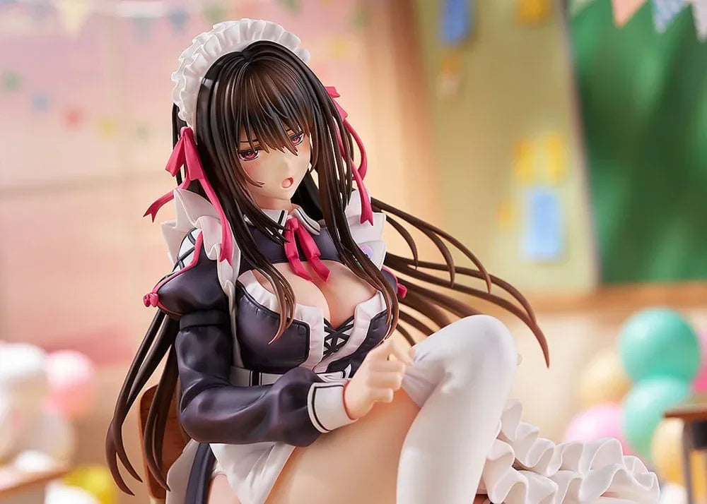 Hanikami Kanojo PVC Figur 1/6 Maid Maison Kasane Minazumi Illustration av Piromizu 21 cm DMM Factory