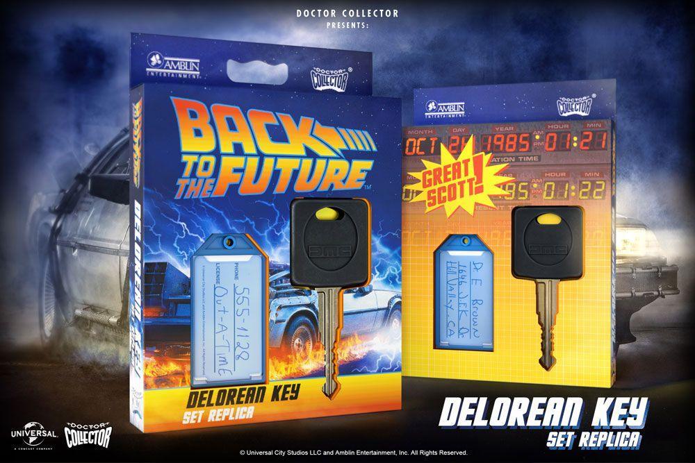 Back to the Future Replica DeLorean Nyckel 1/1 Doctor Collector