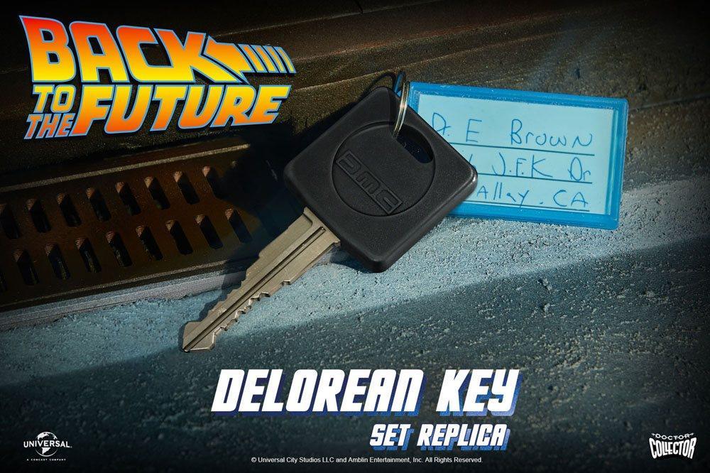 Back to the Future Replica DeLorean Nyckel 1/1 Doctor Collector
