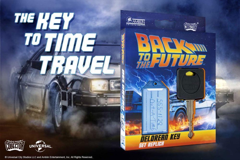 Back to the Future Replica DeLorean Nyckel 1/1 Doctor Collector