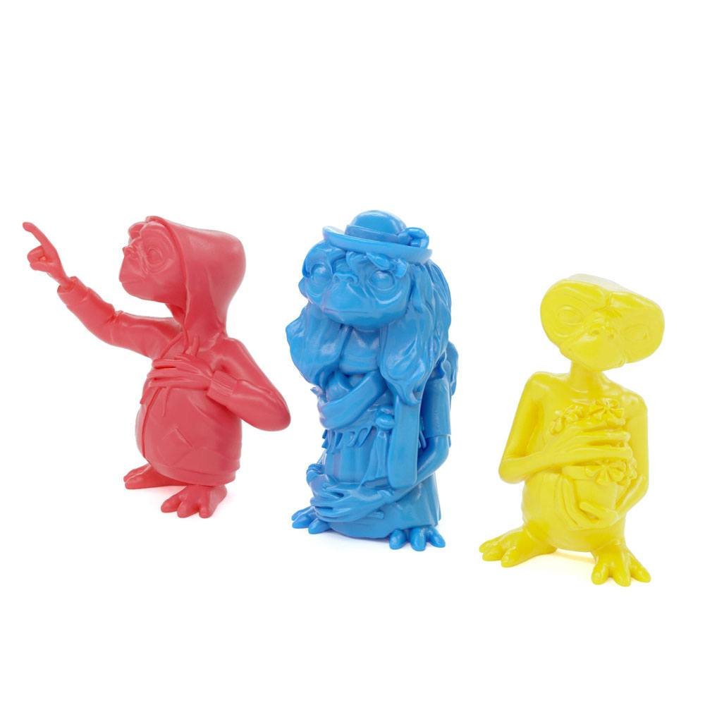 E.T. the Extra-Terrestrial Collector's Set Mini Figures 3-Pack 1982 Edition 5 cm