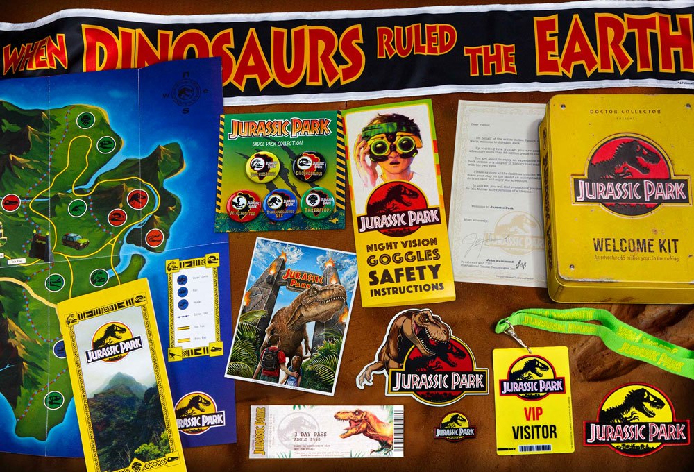 Jurassic Park Välkomstkit Standardutgåva Doctor Collector
