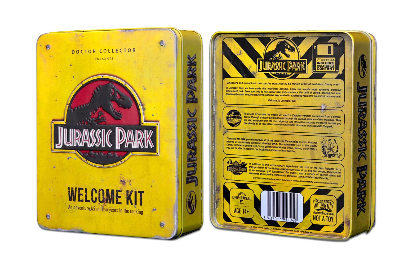 Jurassic Park Välkomstkit Standardutgåva Doctor Collector