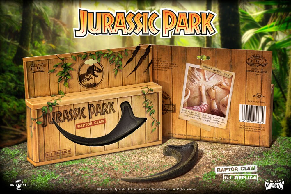 Jurassic Park Replica 1/1 Raptor Claw Doctor Collector