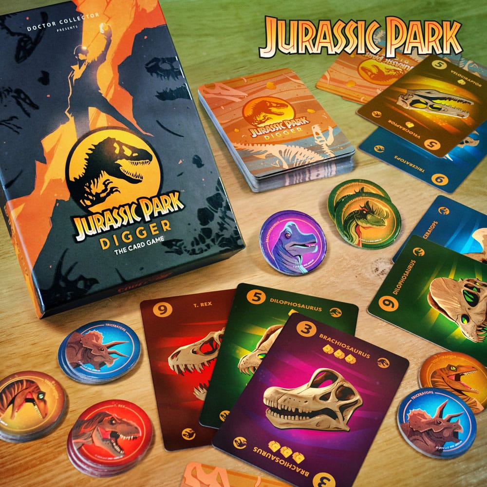 Jurassic Park Kortspel Digger Doctor Collector