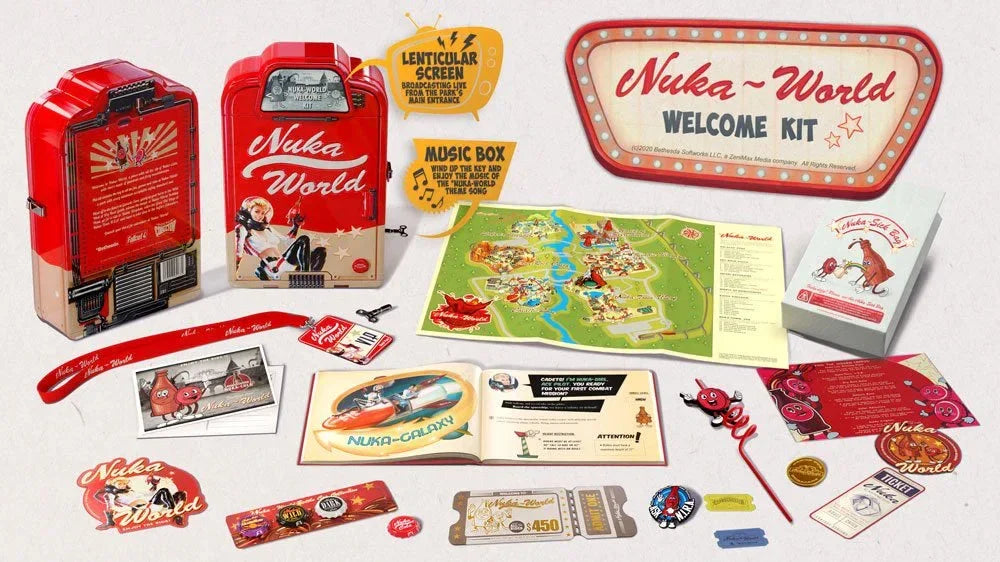Fallout Nuka-World Kit - En Oumbärlig Upplevelse Från Fallout Universum Doctor Collector