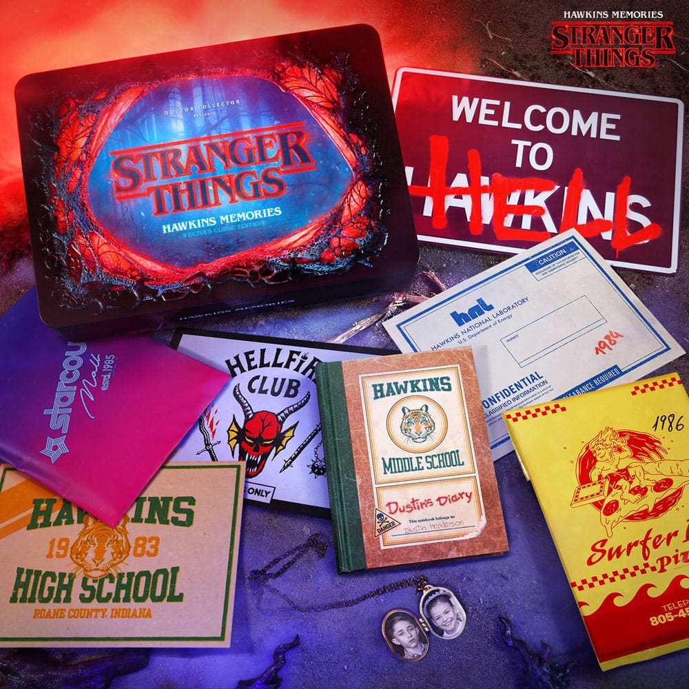 Stranger Things Hawkins Memories Kit Vecna´s Course Limited Edition Doctor Collector
