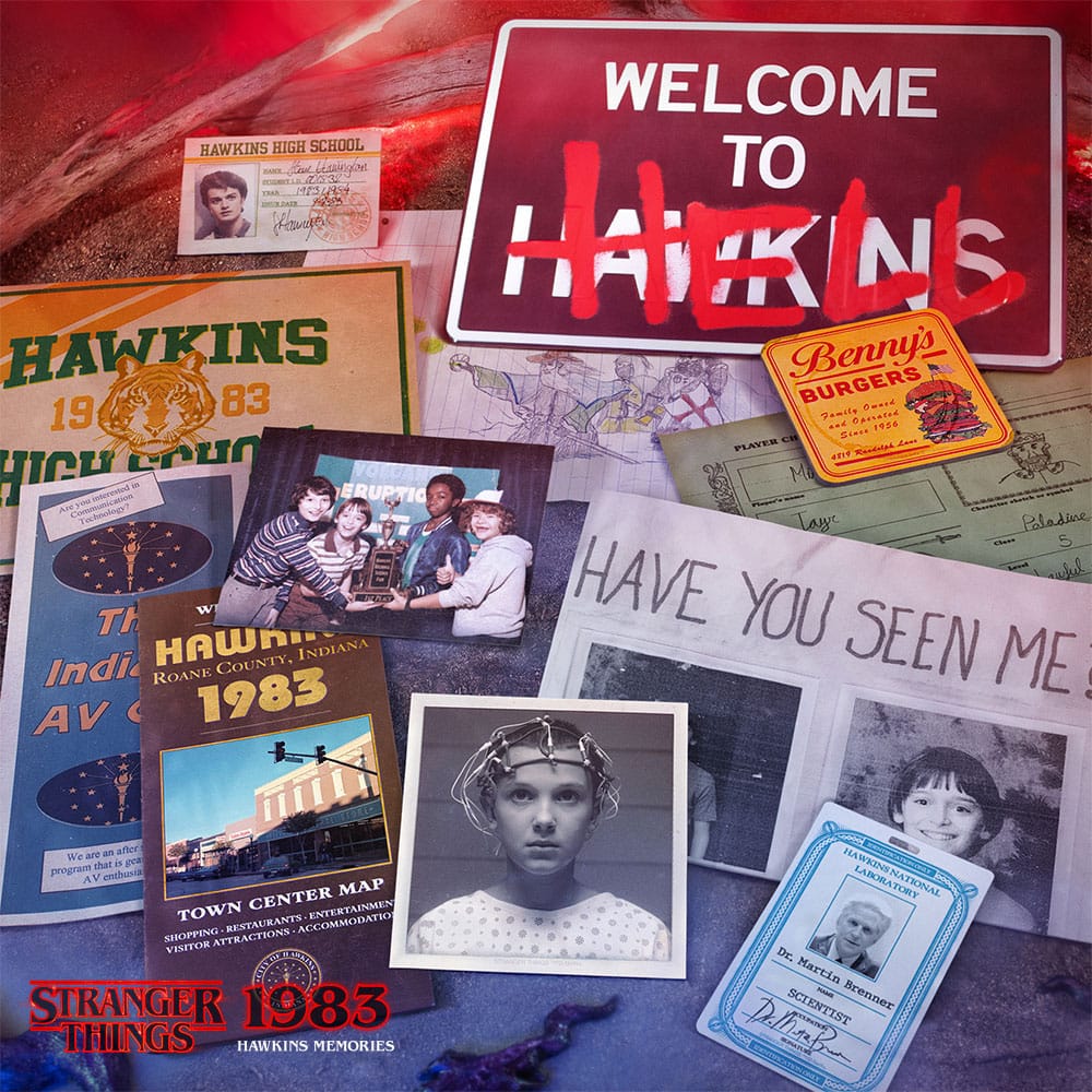 Stranger Things Hawkins Memories Kit Vecna´s Course Limited Edition Doctor Collector