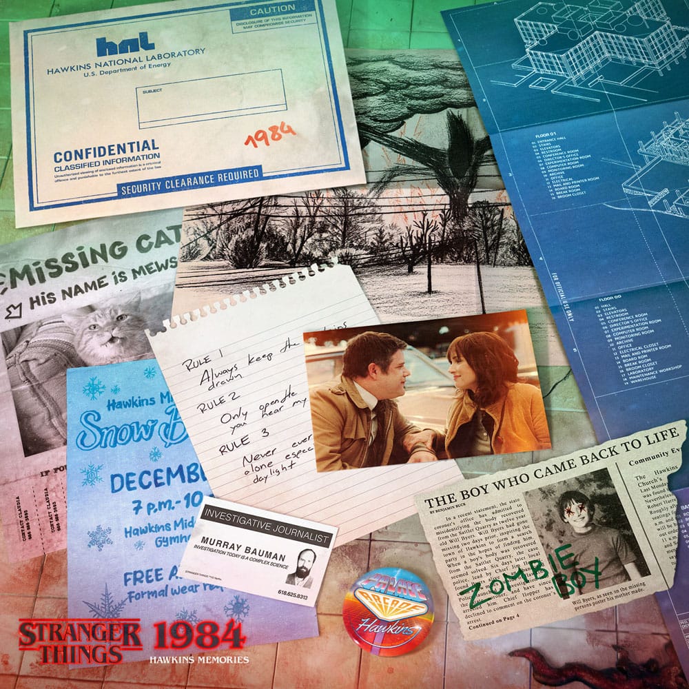 Stranger Things Hawkins Memories Kit Vecna´s Course Limited Edition Doctor Collector