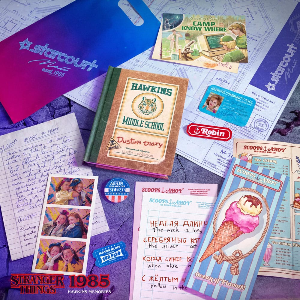 Stranger Things Hawkins Memories Kit Vecna´s Course Limited Edition Doctor Collector