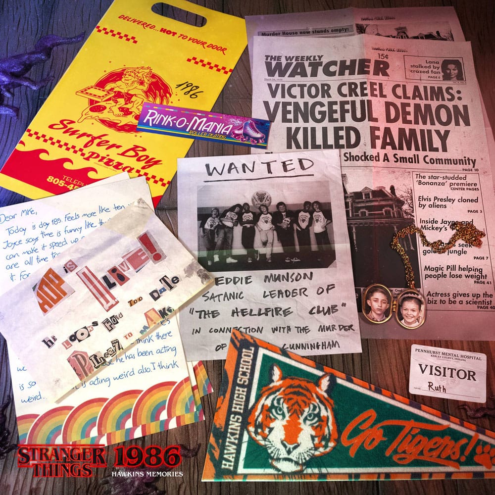 Stranger Things Hawkins Memories Kit Vecna´s Course Limited Edition Doctor Collector