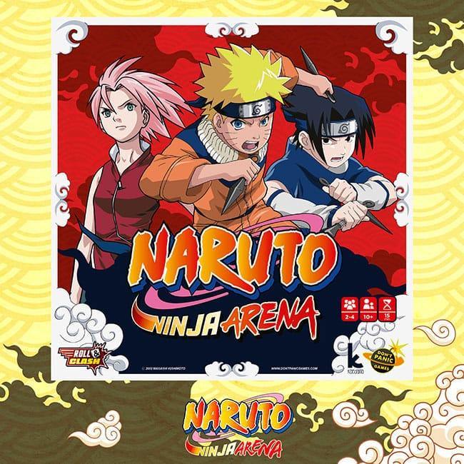 Naruto Dice Game Ninja Arena Light Edition Don´t Panic Games