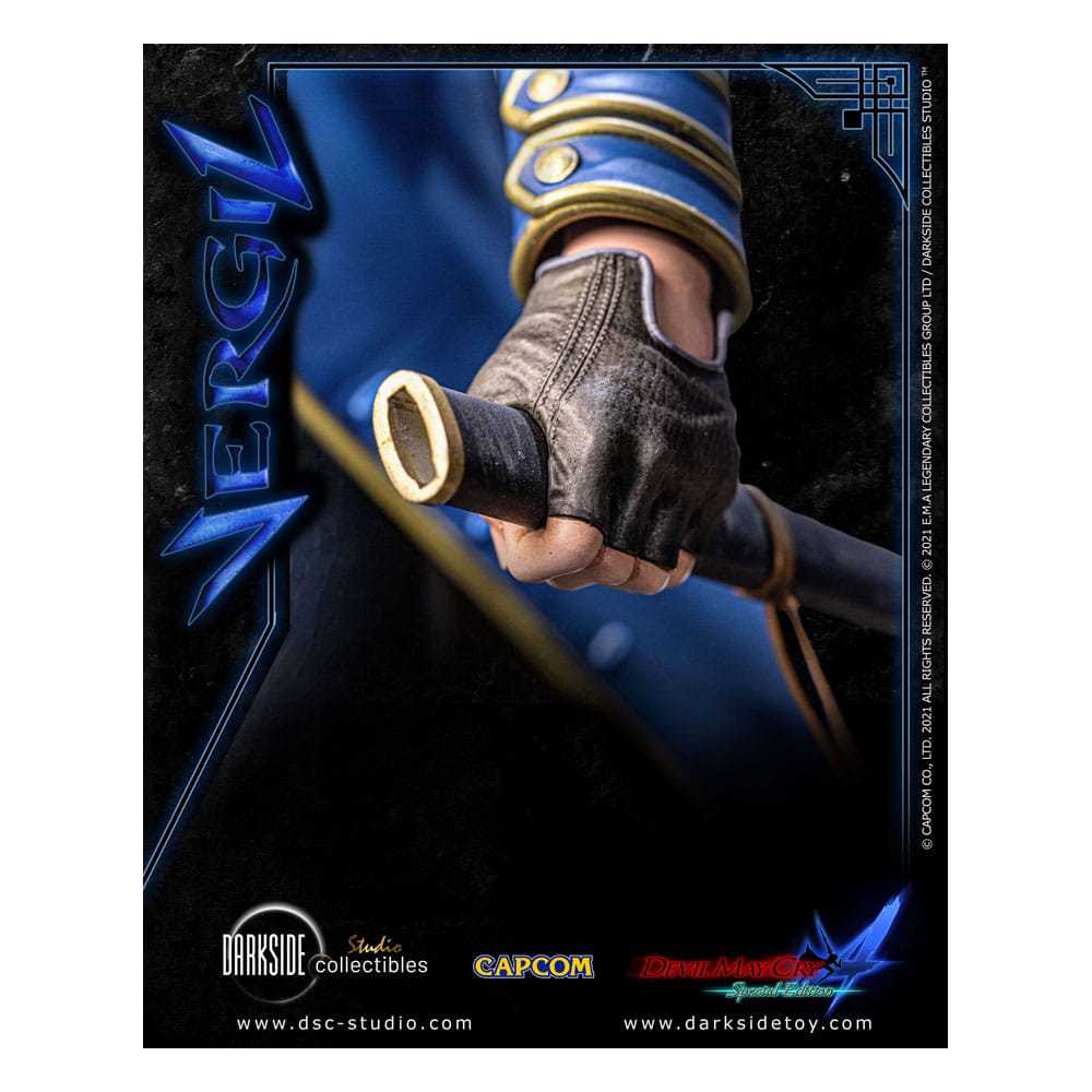 Devil May Cry 4 Premium Figur 1/4 Vergil 51 cm Darkside Collectibles Studio