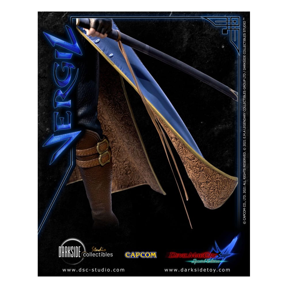 Devil May Cry 4 Premium Figur 1/4 Vergil 51 cm Darkside Collectibles Studio