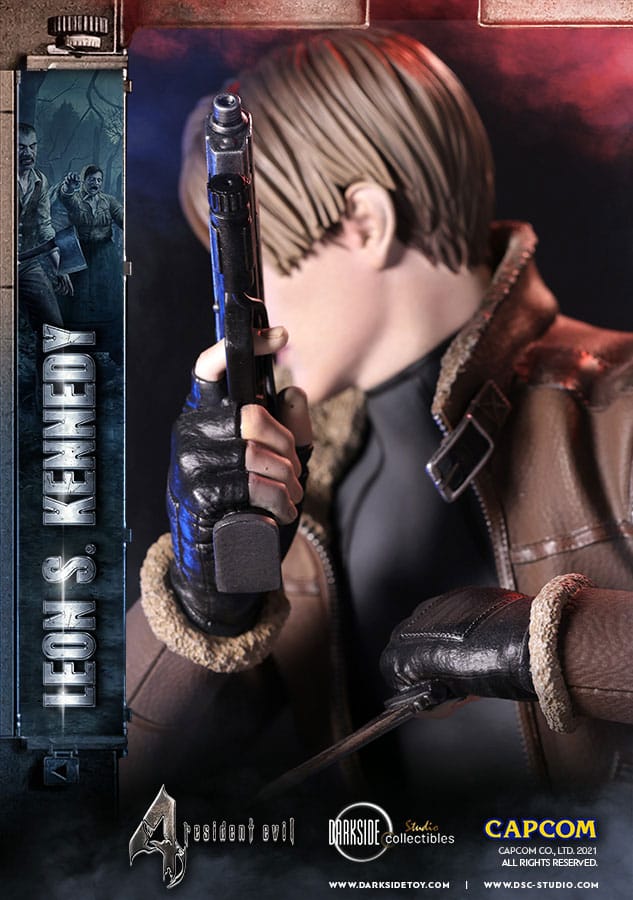 Resident Evil Premium Figur Leon Kennedy 50 cm Darkside Collectibles Studio