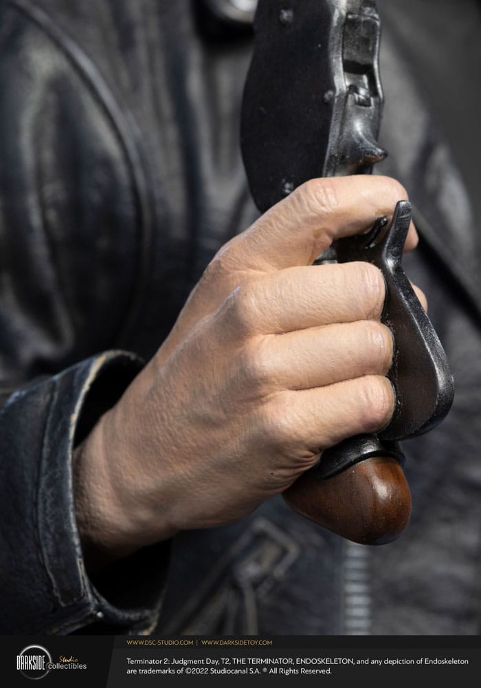 Terminator 2 Domedagen Figur 1/3 T-800 30-årsjubileum Signaturutgåvan 69 cm