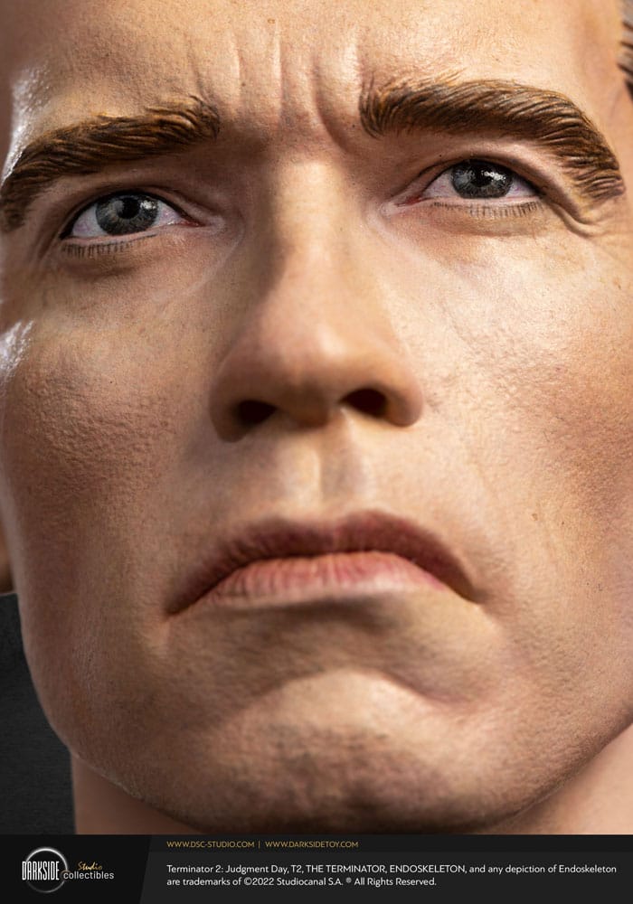 Terminator 2 Domedagen Figur 1/3 T-800 30-årsjubileum Signaturutgåvan 69 cm