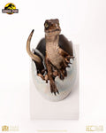 Jurassic Park Replica Bust Velociraptor Hatching Egg 24 cm