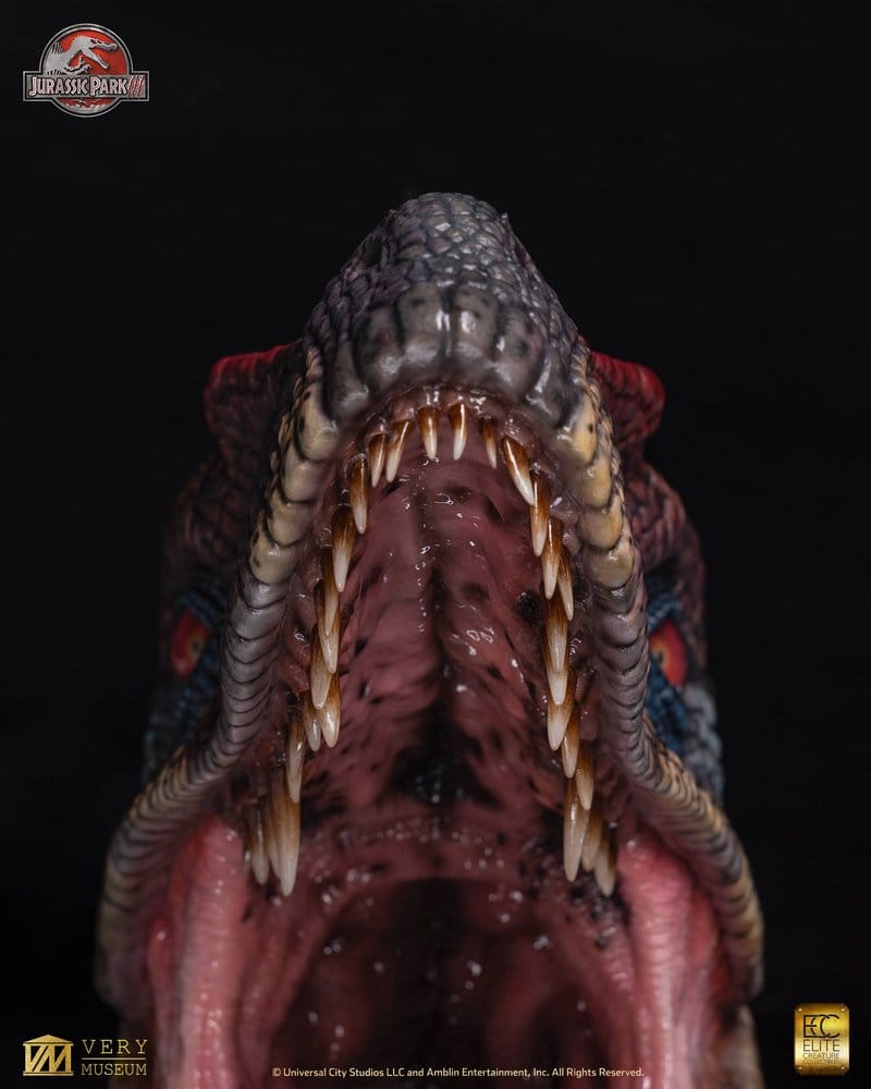 Jurassic Park III Life Size Bust Male Alpha Velociraptor "Blood Knight" 83 cm