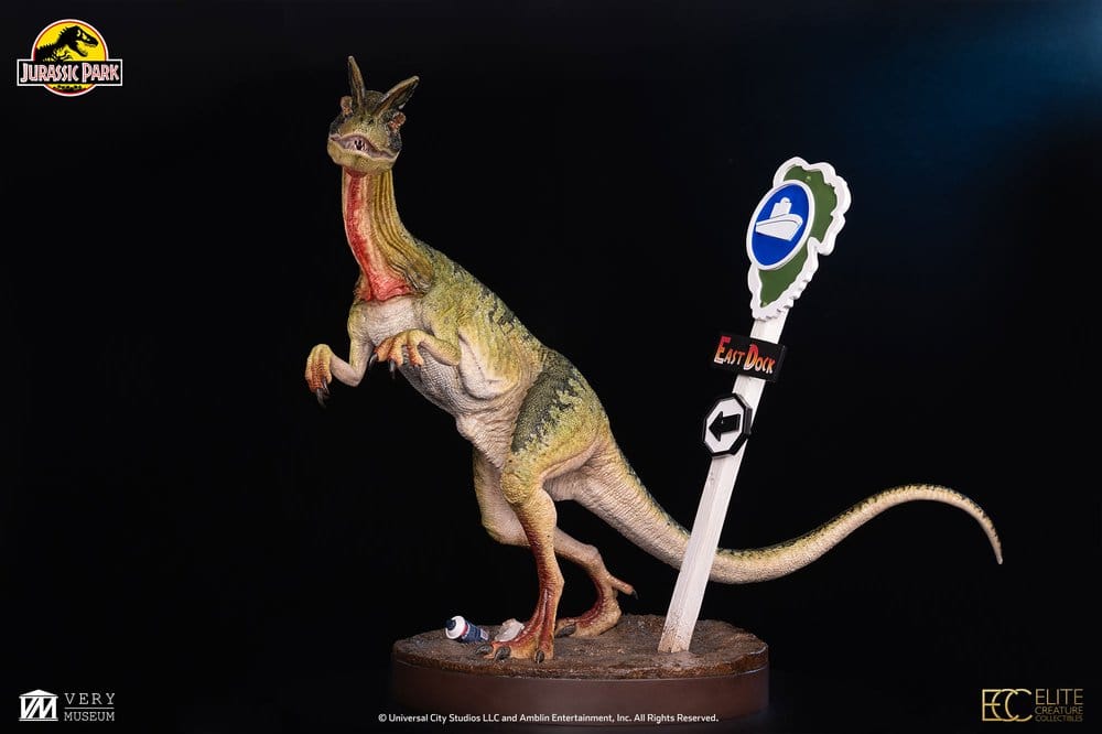 Jurassic Park Maquette 1/3 Dilophosaurus 62 cm