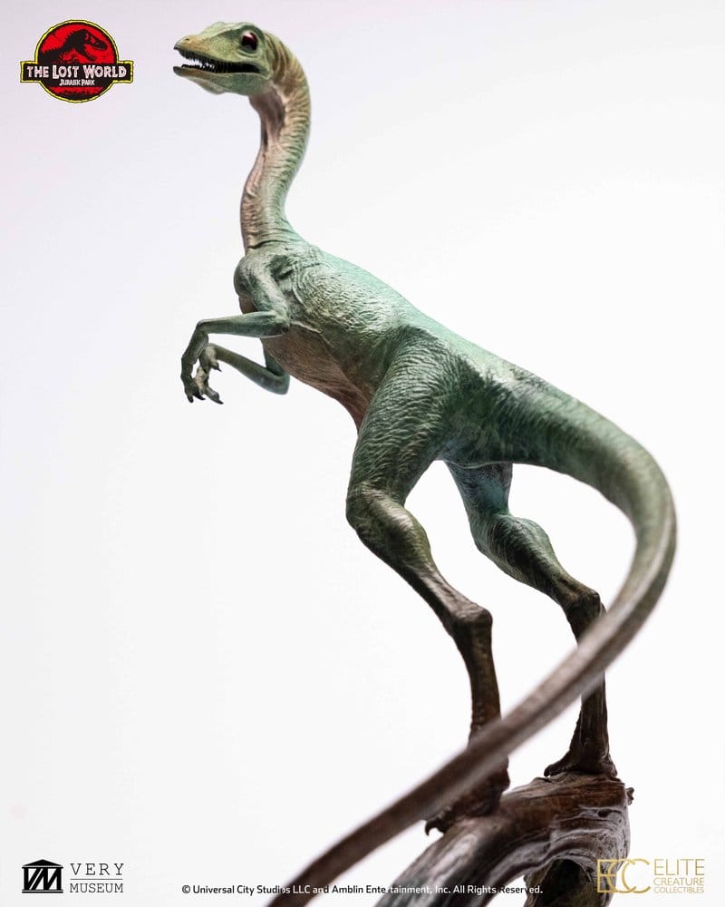 The Lost World: Jurassic Park Statue 2/3 Compsognathus Bronze 28 cm