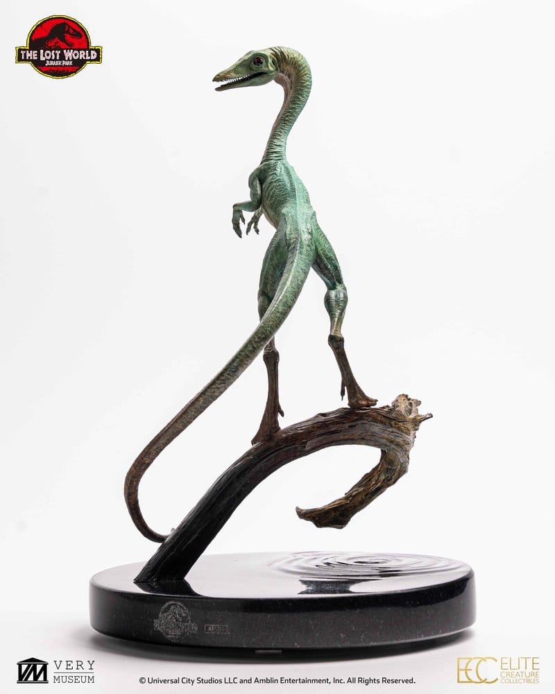 The Lost World: Jurassic Park Statue 2/3 Compsognathus Bronze 28 cm