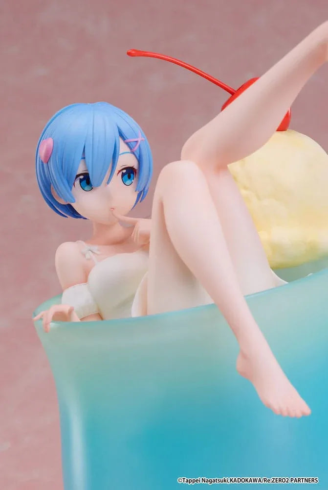 Re:Zero Starting Life in another World PVC Figur 1/7 Rem Cream Soda Ver. 21 cm Elcoco