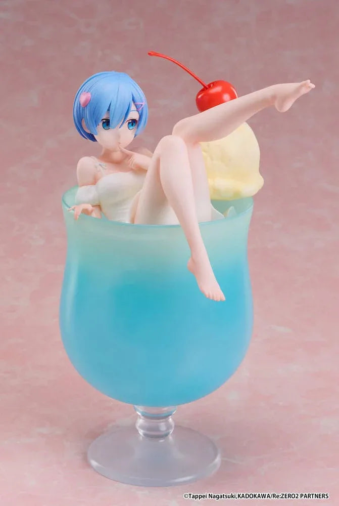 Re:Zero Starting Life in another World PVC Figur 1/7 Rem Cream Soda Ver. 21 cm Elcoco