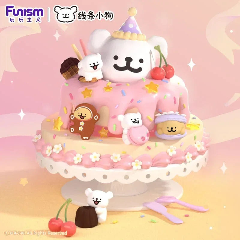 Maltese Sweet Box Series Mini Figurer 3-Pack Valpansikte 9 cm Utställning (6) Funism