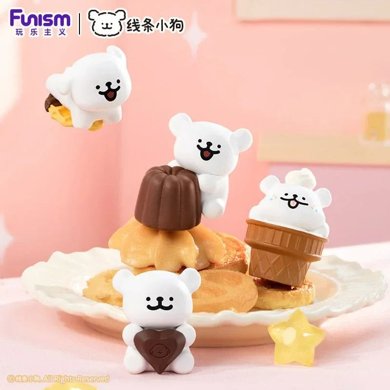 Maltese Sweet Box Series Mini Figurer 3-Pack Valpansikte 9 cm Utställning (6) Funism