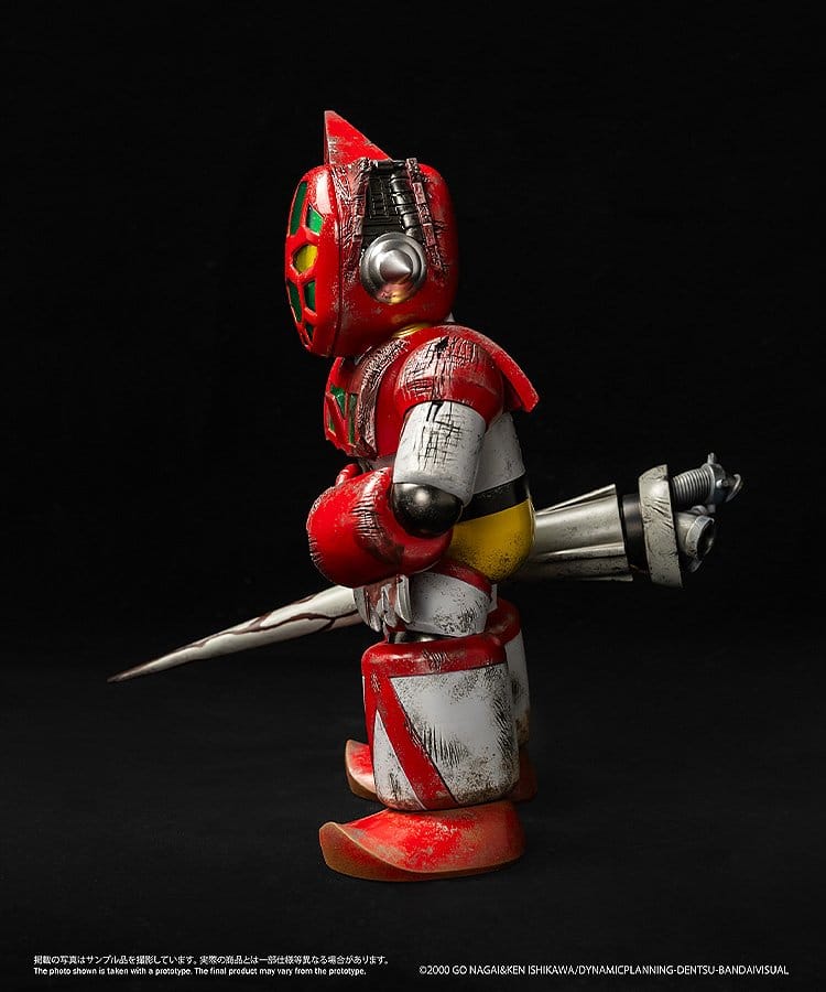 Shin Getter Robo vs Neo Getter Robo Chibi Creature Figur Första Getter Robo-1 (Det slutgiltiga slaget i New York) 17 cm