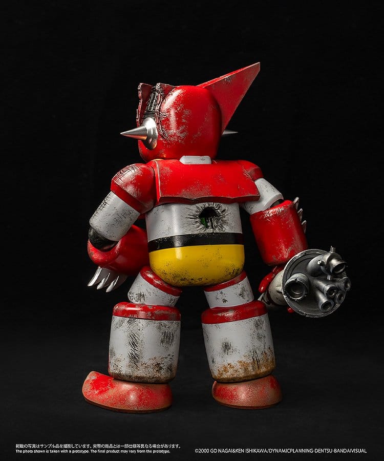 Shin Getter Robo vs Neo Getter Robo Chibi Creature Figur Första Getter Robo-1 (Det slutgiltiga slaget i New York) 17 cm