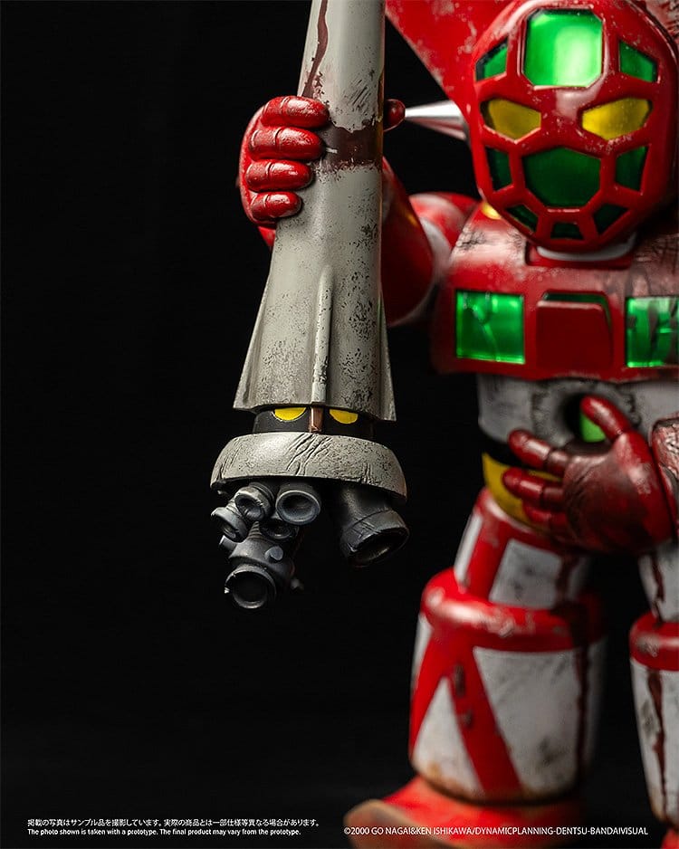 Shin Getter Robo vs Neo Getter Robo Chibi Creature Figur Första Getter Robo-1 (Det slutgiltiga slaget i New York) 17 cm