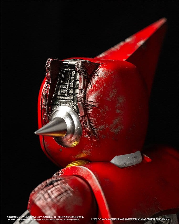 Shin Getter Robo vs Neo Getter Robo Chibi Creature Figur Första Getter Robo-1 (Det slutgiltiga slaget i New York) 17 cm