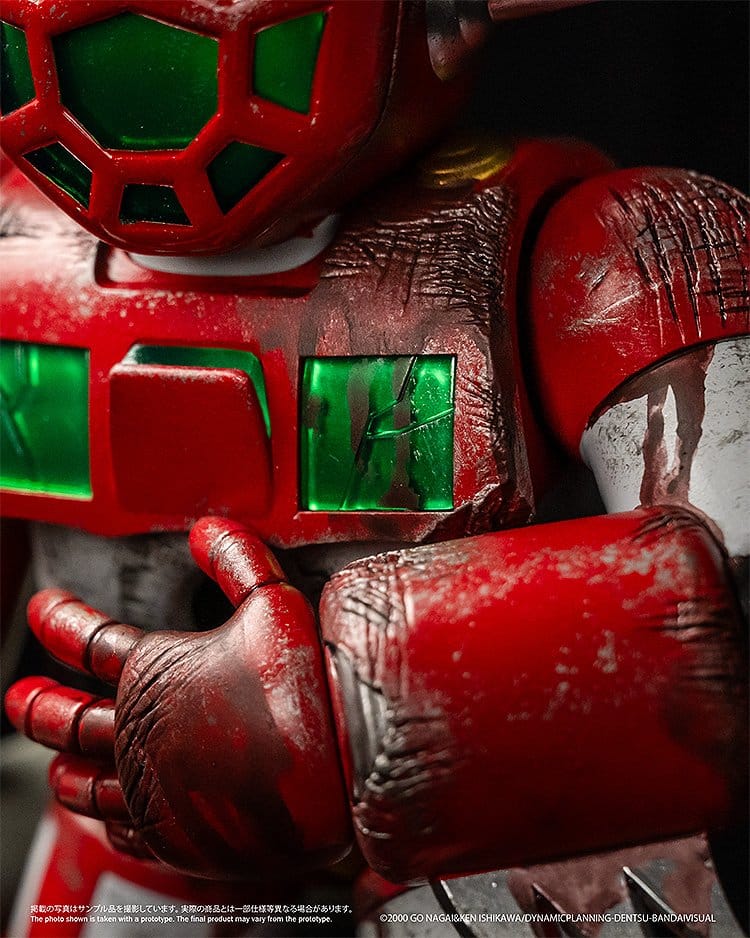 Shin Getter Robo vs Neo Getter Robo Chibi Creature Figur Första Getter Robo-1 (Det slutgiltiga slaget i New York) 17 cm