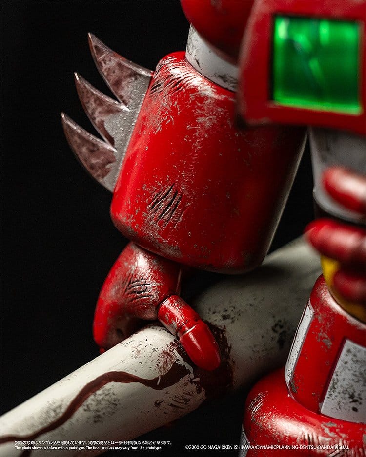 Shin Getter Robo vs Neo Getter Robo Chibi Creature Figur Första Getter Robo-1 (Det slutgiltiga slaget i New York) 17 cm