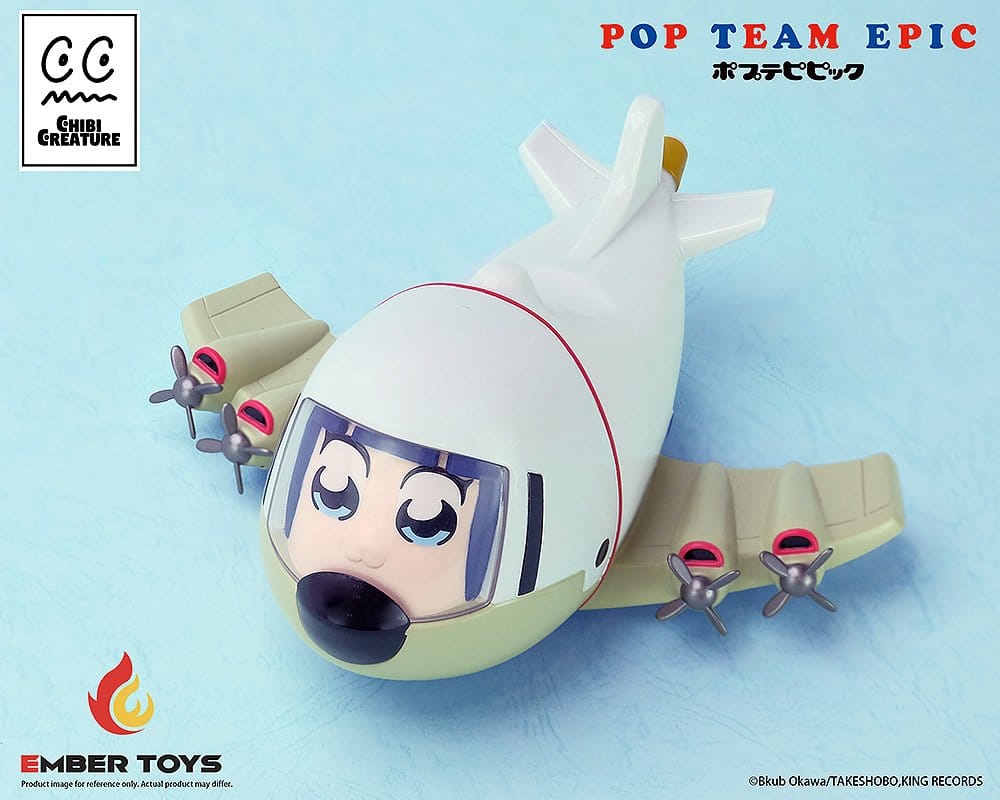 Pop Team Epic Chibi Creature Vinyl Figures 2-Pack POPUKO & PIPIMI: Skeleton Competition Ver.