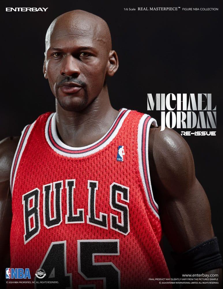NBA Collection Real Masterpiece Actionfigur 1/6 Michael Jordan I'm Back Edition Limited 30 cm Enterbay