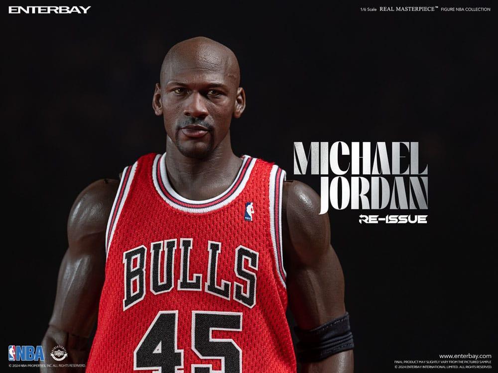 NBA Collection Real Masterpiece Actionfigur 1/6 Michael Jordan I'm Back Edition Limited 30 cm Enterbay