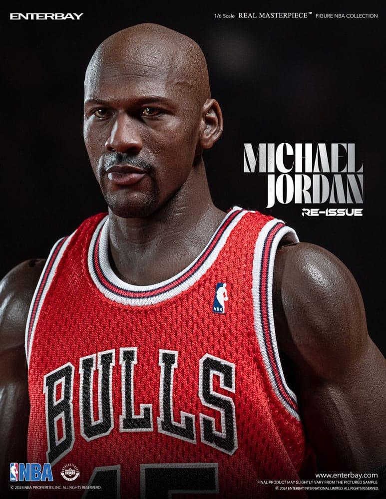 NBA Collection Real Masterpiece Actionfigur 1/6 Michael Jordan I'm Back Edition Limited 30 cm Enterbay