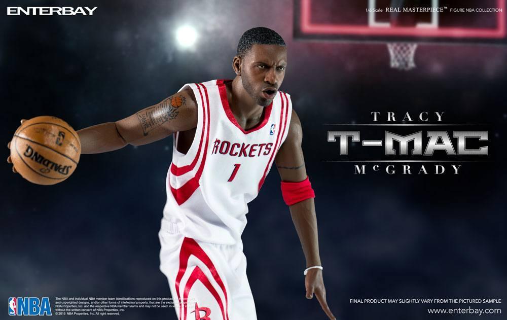 NBA Collection Real Masterpiece Actionfigur 1/6 Tracy McGrady Limited Retro Edition 30 cm Enterbay