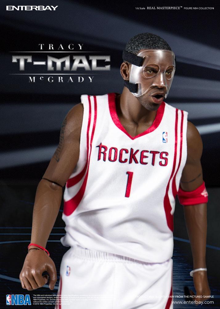 NBA Collection Real Masterpiece Actionfigur 1/6 Tracy McGrady Limited Retro Edition 30 cm Enterbay