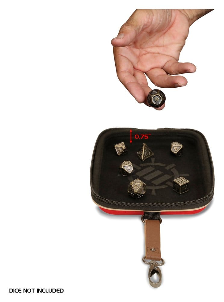 Förbättra Brädspel Tärningsväska Designer Edition Röd