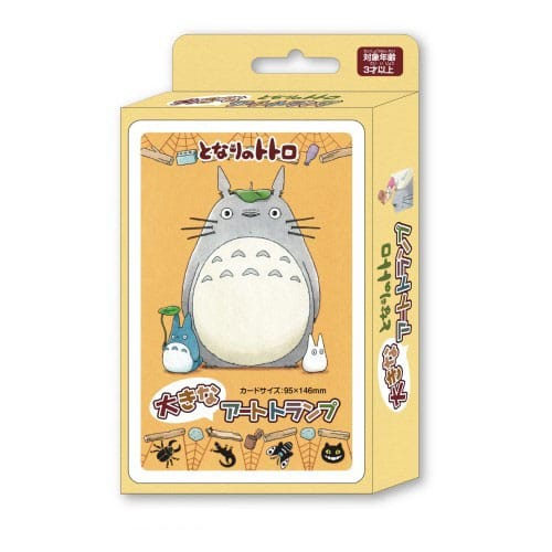 Min granne Totoro Totoro konstserie spelkort stora Totoro