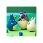 My Neighbor Totoro Rundad Bottenfigur - Stora Totoro med Blad, 7 cm Semic