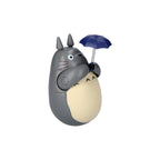 My Neighbor Totoro Rundad Bottenfigur - Stora Totoro med Blad, 7 cm Semic