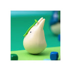 My Neighbor Totoro Rundad Figur med Blad - 5 cm Semic