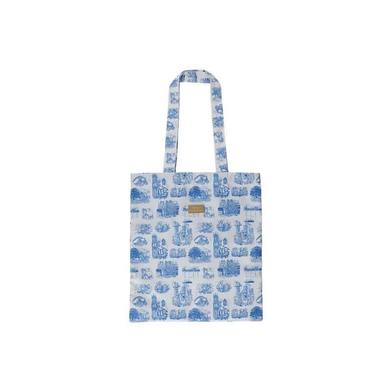 Whisper of the Heart Tote Bag Blå Nostalgia Ensky